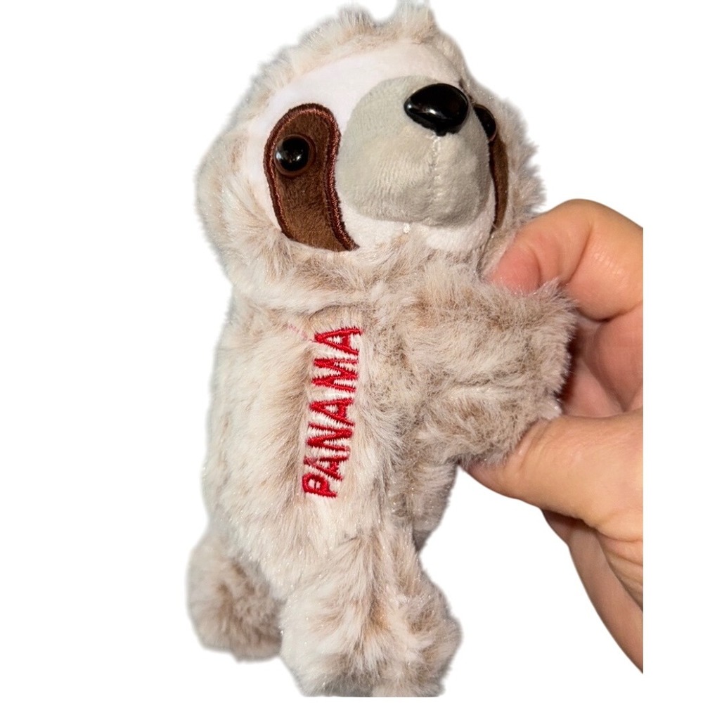 Panama Sloth Plush Stuffed Animal Toy‎ Souvenir Collectible Kids Gift